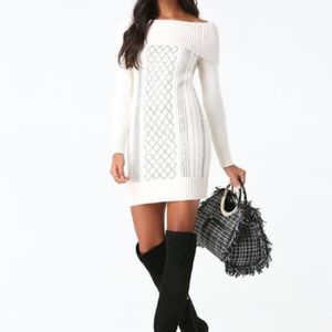 Bebe sweater dress